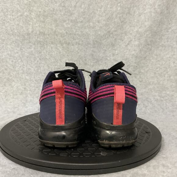 Nike Air Vapormax Flyknit Youth Size 4.5 Running Shoe BQ5238-402 Blue Pink Teal - Picture 2 of 6